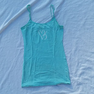baby blue TANK TOP
